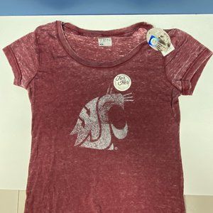 Washington State Cougars Women's Zen T Shirt Size Large